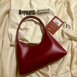 Mansur Gavriel x Apparis Mini Candy Leather Hobo Bag / Limited Edition bag